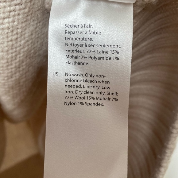 COS Wool Mohair Textured Checker Patch Sweater Vest - Picture 5 of 9